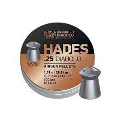 JSB Match Diabolo Hades  .25 Cal, 26.54 Grains