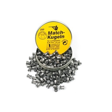 Match-Kugeln .25 Cal, 21.3 Grains